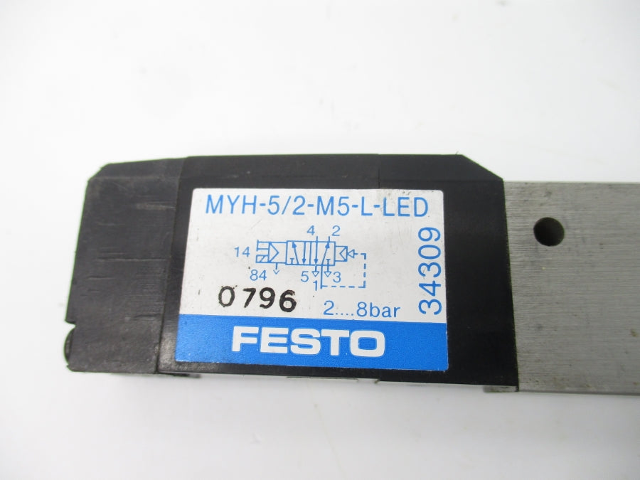 FESTO MYH-5/2-M5-L-LED 34309 24VDC NSNP