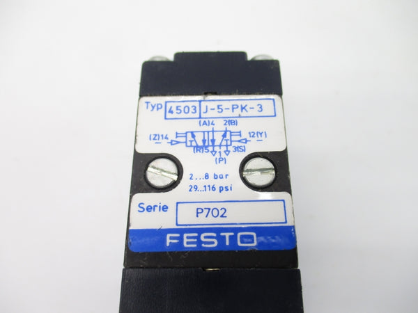 FESTO J-5-PK-3 4503 29-116PSI NSNP