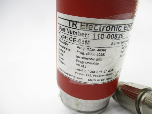 TR ELECTRONIC 110-00839 CE-65M 11-27VDC NSNP
