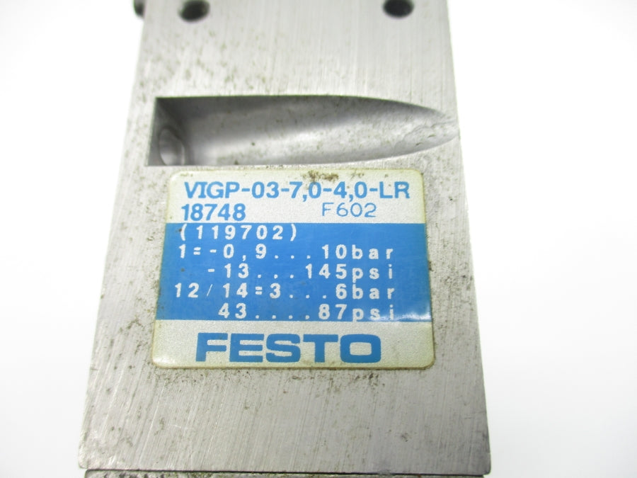 FESTO VIGP-03-7.0-4.0-LR 18748 NSNP