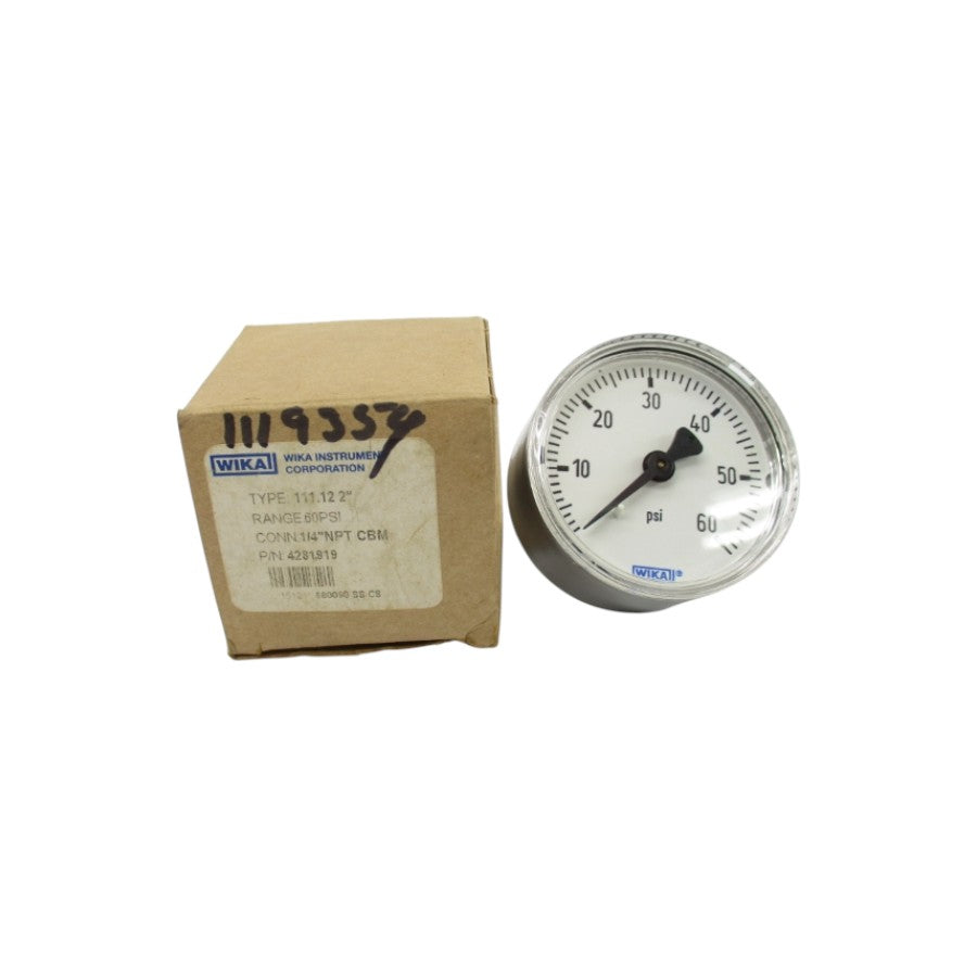 WIKA 4281.919 0-60PSI NSMP