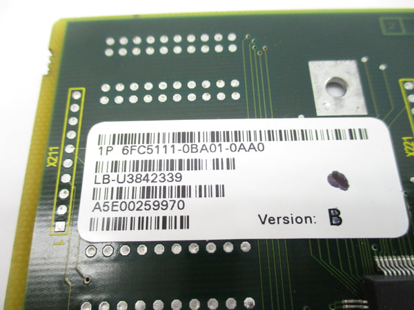 SIEMENS 6FC5111-0BA01-0AA0 NSMP