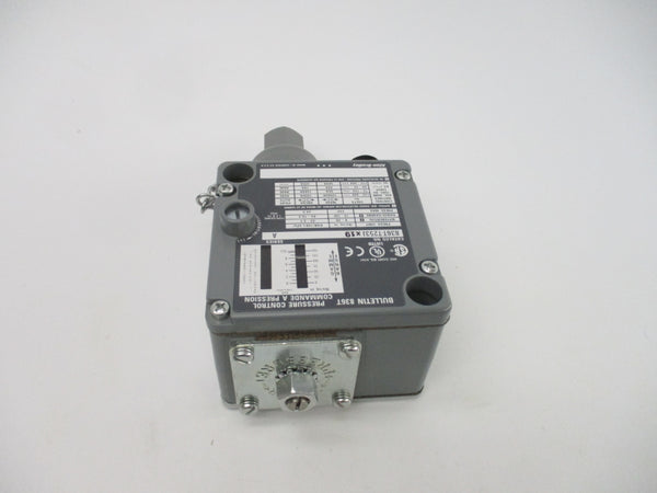 ALLEN BRADLEY 836T-T253JX19 SER. A 120-600V 60A 12-150PSI (BR/WH) NSMP