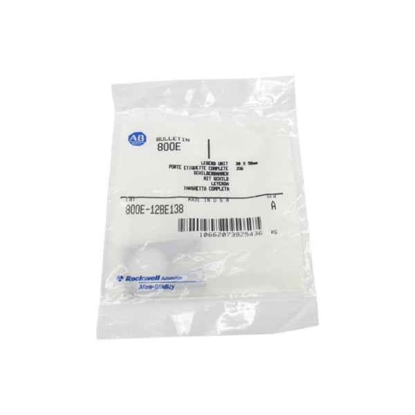 ALLEN BRADLEY 800E-12BE138 SER. A NSMP