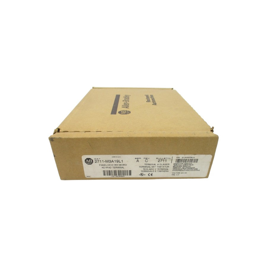 ALLEN BRADLEY 2711-M3A19L1 SER. A F/W 4.41 24VDC REV. C NSFS