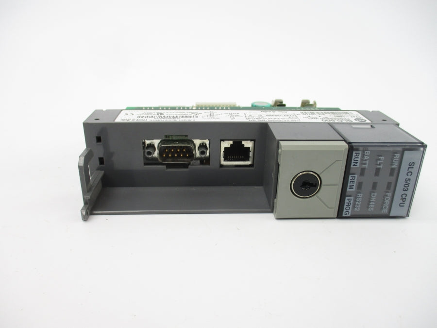 ALLEN BRADLEY 1747-L531 SER. E F/W 3 24VDC (NO KEY/ NO DOOR) NSNP