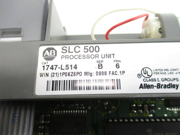 ALLEN BRADLEY 1747-L514 SER. B F/W 6 (NO DOOR) NSNP