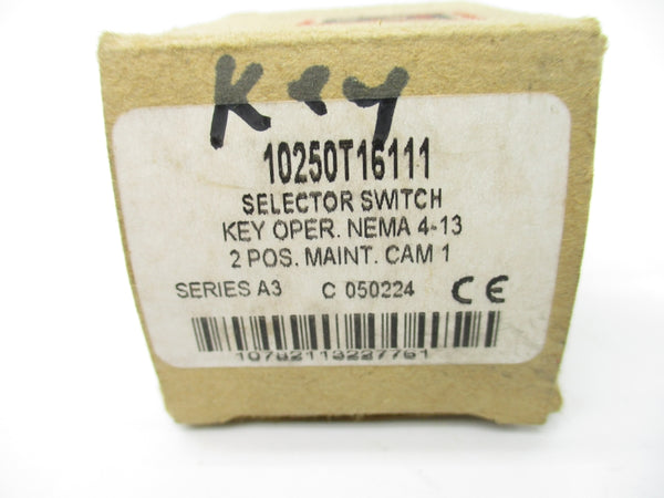 CUTLER HAMMER 10250T16111 SER. A3 (NO KEY) NSMP