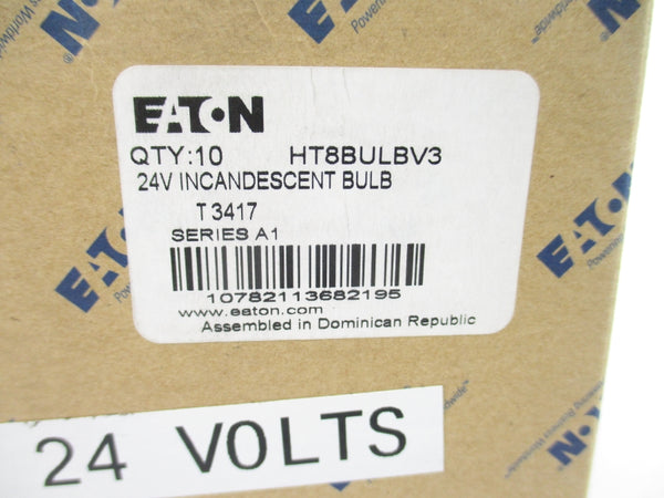 EATON HT8BULBV3 SER. A1 24V (PKG OF 10) NSMP