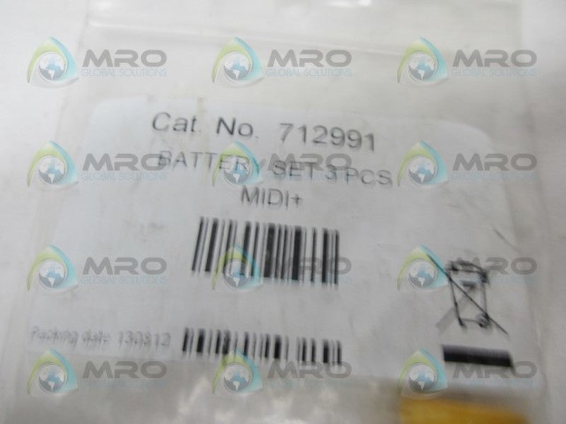 BATTERY 712991 (PKG OF 3)  NSMP