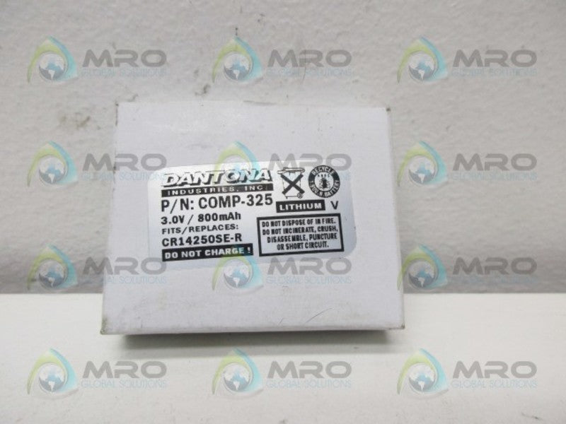 DANTONA COMP-325 LITHIUM BATTERY NSMP