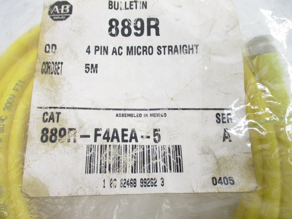 ALLEN BRADLEY 889R-F4AEA-5 SER. A NSMP