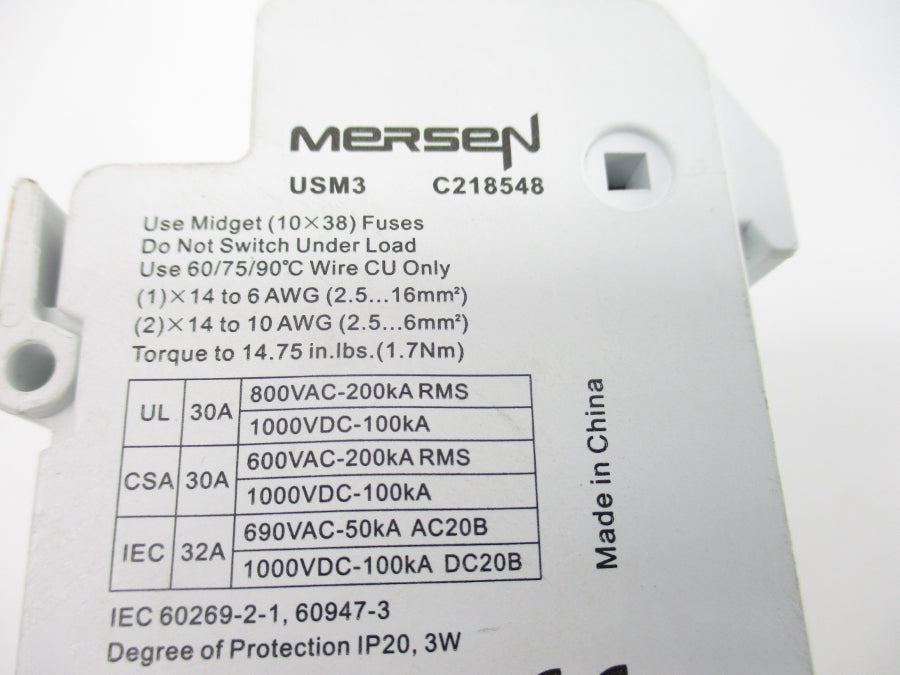 FERRAZ SHAWMUT USM3 C218548 690VAC 32A NSNP