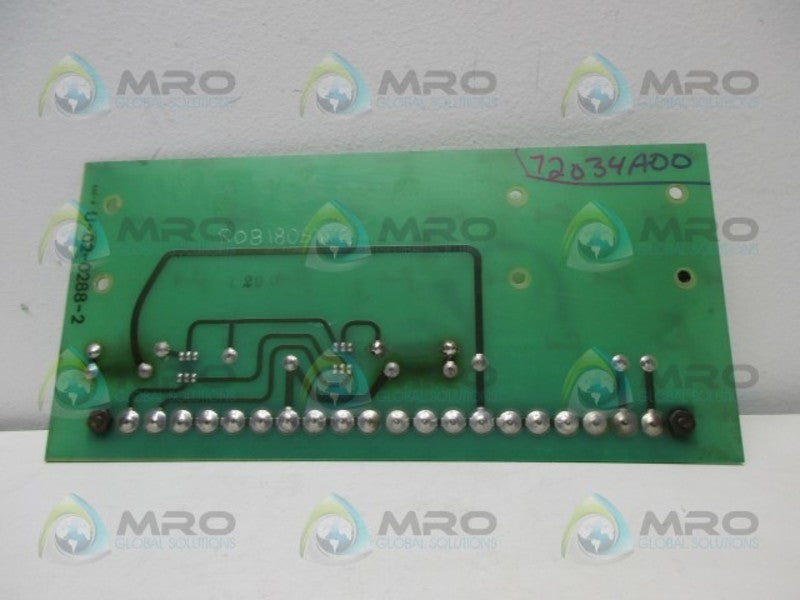 AJAX MAGNETHERMIC 72034A00 PC BOARD UNMP