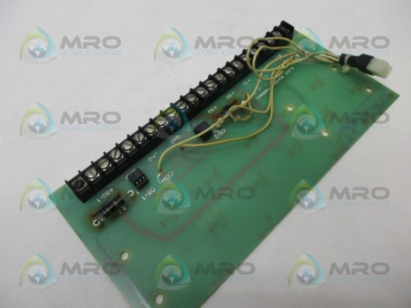 AJAX MAGNETHERMIC 72034A00 PC BOARD UNMP