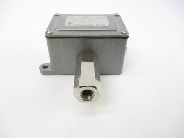 UNITED ELECTRIC J6-9568 125-250VAC 15A 0-200PSI NSNP