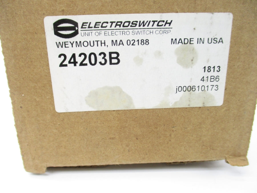 ELECTROSWITCH 24203B 600VAC 20A (AS PICTURED) NSMP