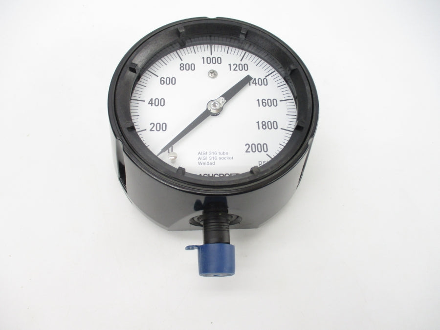 ASHCROFT 45-1279-SS-04L-2000#  4-1/2" NSMP