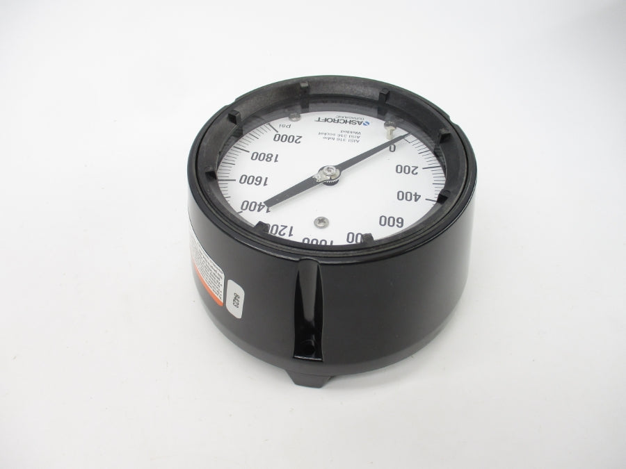ASHCROFT 45-1279-SS-04L-2000#  4-1/2" NSMP