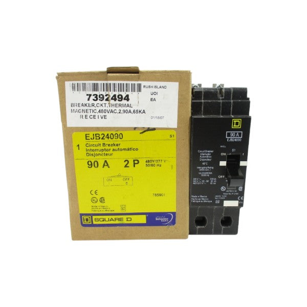 SQUARE D EJB24090 277-480V 90A NSMP
