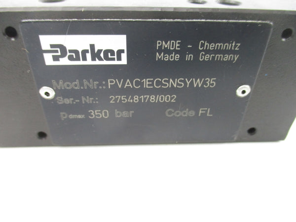 PARKER PVAC1ECSNSYW35 NSNP