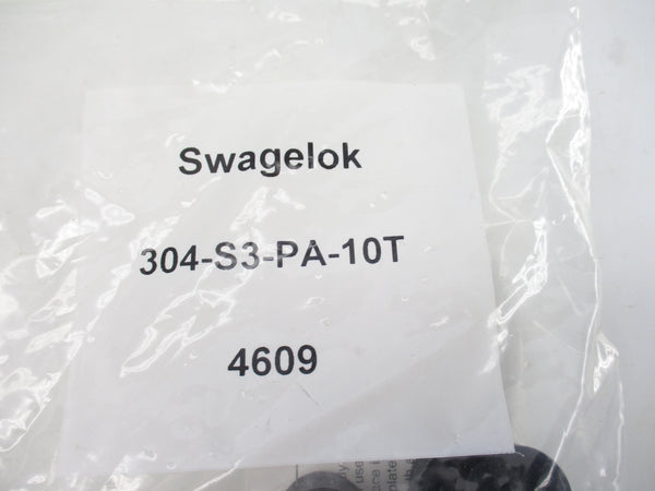 SWAGELOK 304-S3-PA-10T NSMP