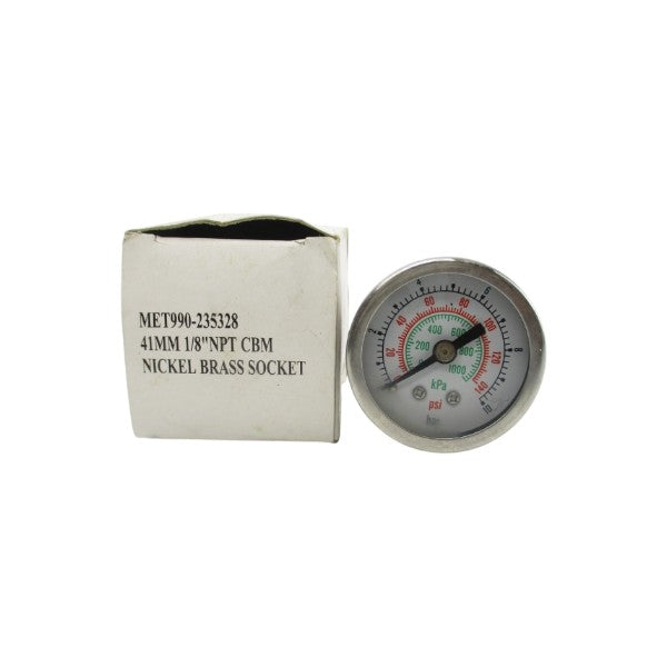 GAUGE MET990-235328 0-140PSI 1/8" NSMP