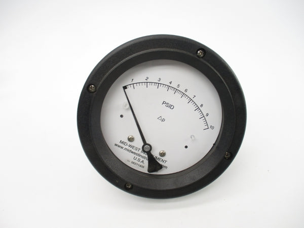MID-WEST INSTRUMENT 130SC-00-OO 500PSI 0-10PSI NSNP