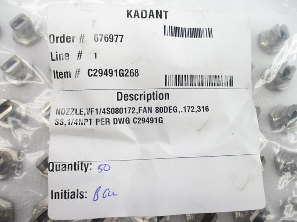 KADANT C29491G268 (PKG OF 50) NSMP
