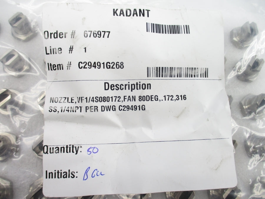 KADANT C29491G268 (PKG OF 50) NSMP