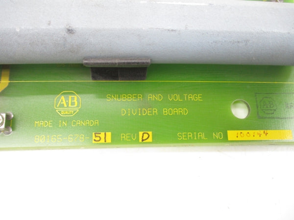 ALLEN BRADLEY 80165-678-51 REV. D NSNP