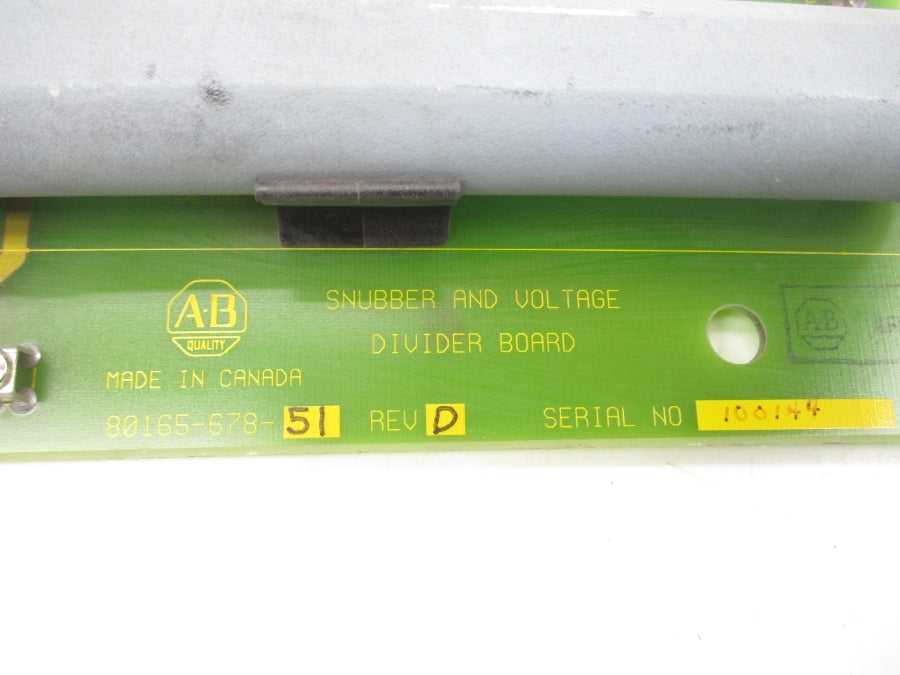 ALLEN BRADLEY 80165-678-51 REV. D NSNP