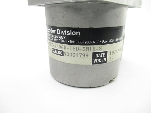 BEI 924-01002-6710 H25D-SB-1200-ABZ-7406R-LED-SM16-S 12VDC UNMP
