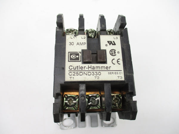 CUTLER HAMMER C25DND330 SER. C1 104/120V 30A UNMP