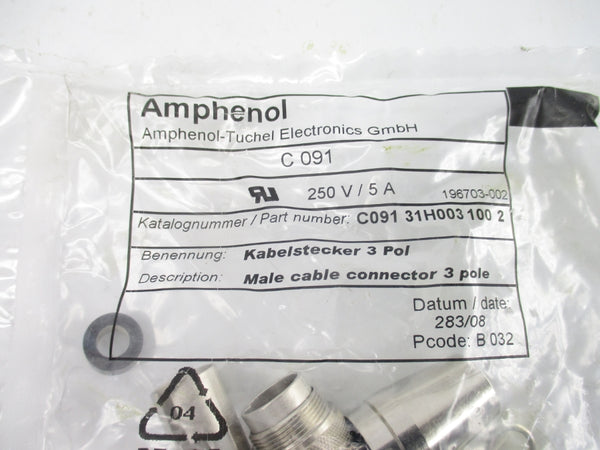 AMPHENOL C09131H0031002 250V 5A NSMP