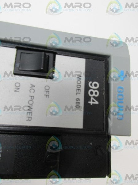 GOULD 680 PROGRAMMABLE CONTROLLER UNMP