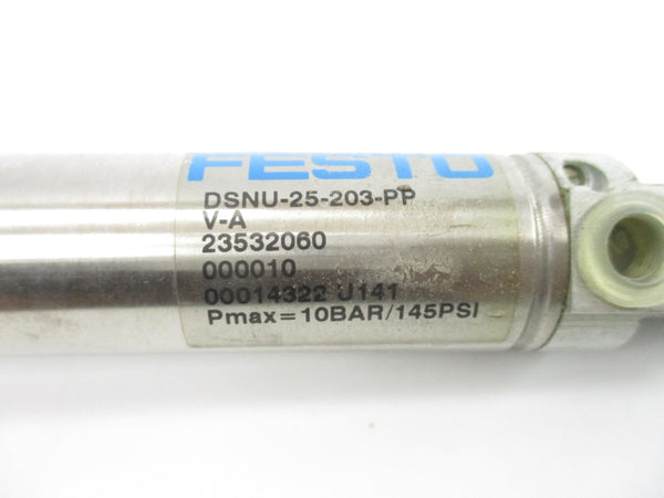 FESTO DSNU-25-203-PP-V-A 00014322 145PSI NSNP