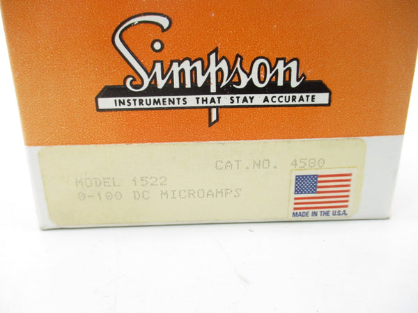 SIMPSON 4580 1522 0-100DCMA NSMP