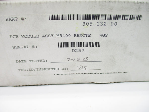 MODULE 805-132-00 M9400 NSMP