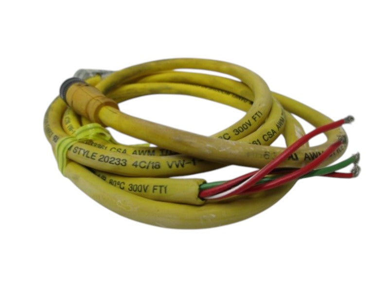 DANIEL WOODHEAD 704000B01F060 MICRO CHANGE CORD 4P STRAIGHT FEMALE UNMP