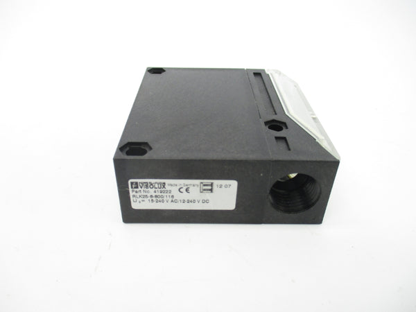 PEPPERL+FUCHS 419222 RLK25-8-800/116 15-240VAC NSMP