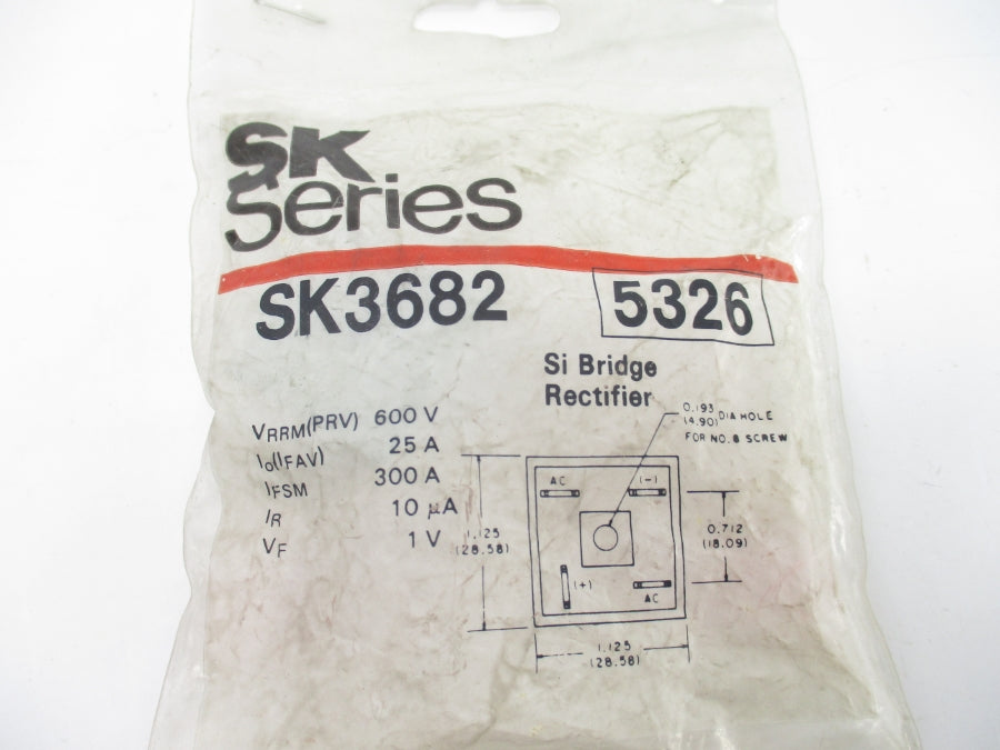 SK SK3682 600V 25A NSMP
