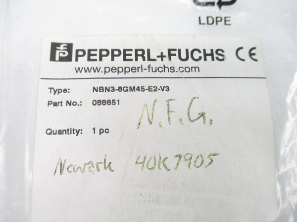 PEPPERL+FUCHS NBN3-8GM45-E2-V3 088651 NSMP