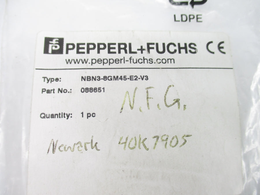 PEPPERL+FUCHS NBN3-8GM45-E2-V3 088651 NSMP