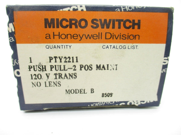 MICRO SWITCH PTY2211 120V NSMP