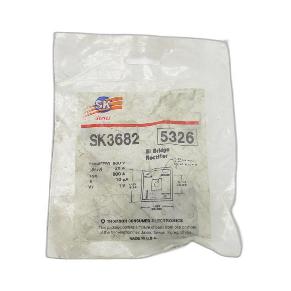 THOMSON CONSUMER ELECTRONICS SK3682 600V 25A NSMP