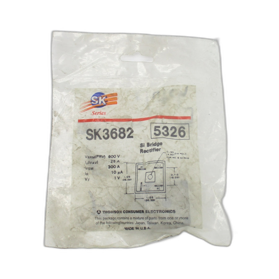 THOMSON CONSUMER ELECTRONICS SK3682 600V 25A NSMP