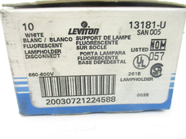 LEVITON 13181-U 600V (PKG OF 10) NSMP