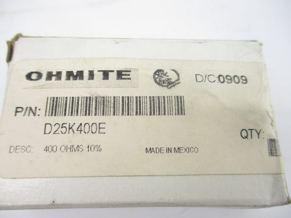 OHMITE D25K400E NSMP