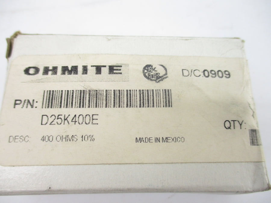 OHMITE D25K400E NSMP